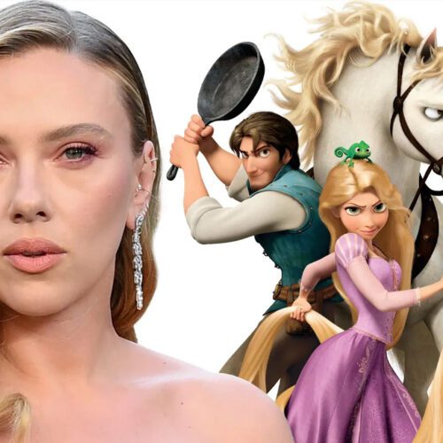 اسکارلت جوهانسون در فیلم Tangled