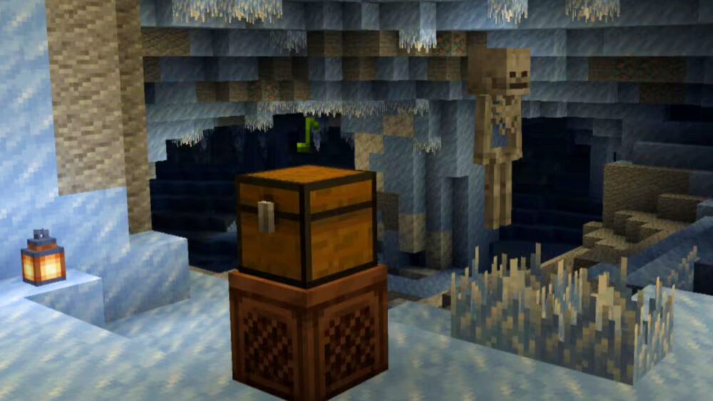 آپدیت جدید ماینکرفت Minecraft غارهای یخی