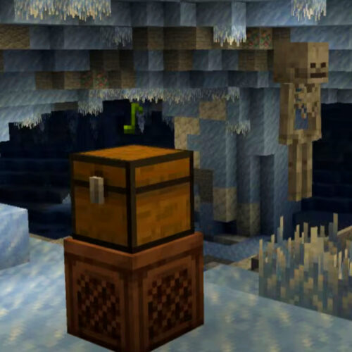 آپدیت جدید ماینکرفت Minecraft غارهای یخی